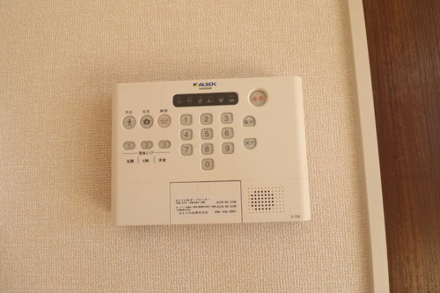 熊本市南区合志４丁目のアパートのセキュリティ