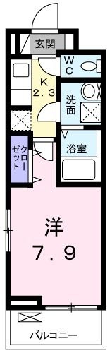 あきる野市小川のアパート