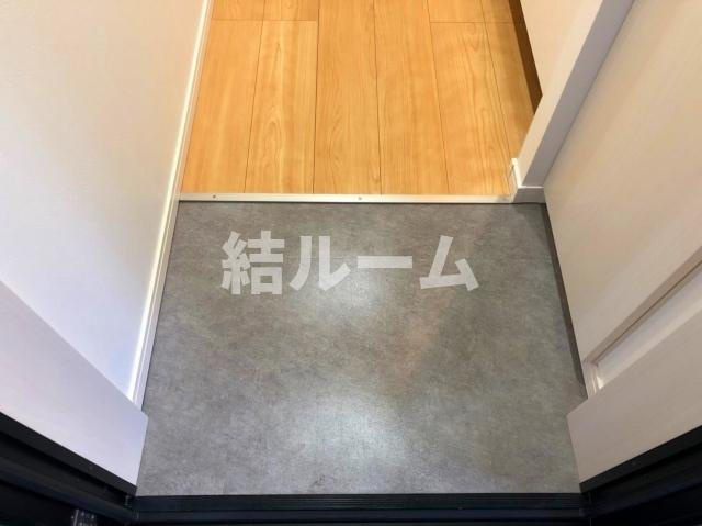 練馬区錦１丁目のアパートの玄関