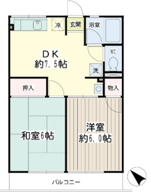 横浜市旭区中白根２丁目のアパート