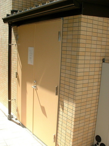 ナビウス新宿七丁目のその他共用部分|２４時間マンション専用ゴミ置き場