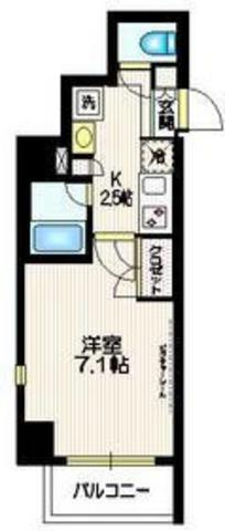 ナビウス新宿七丁目の間取り|★角部屋２面採光★充実の設備★