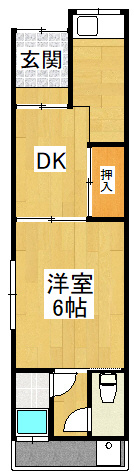 【間取り】 | 富田林市本町アパート