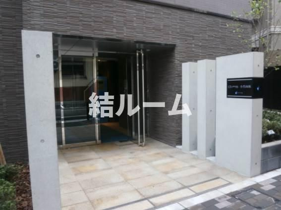 板橋区小茂根１丁目の賃貸マンションのエントランス