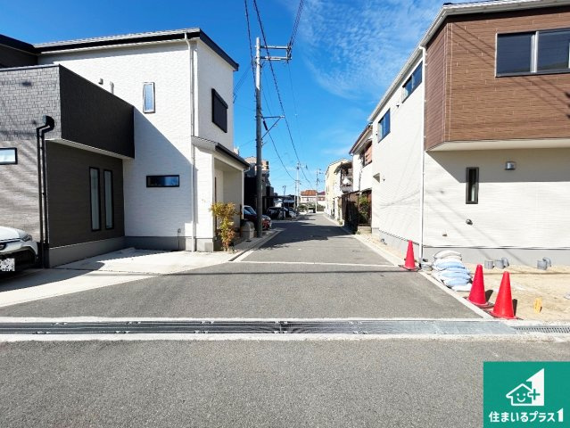 ◆羽曳野市島泉　第2期　新築一戸建ての外観|現在の進捗状況です！順調に作業進行中、完成が待ち遠しいです！詳細の間取り等、お気軽にお問い合わせください！