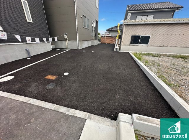 神戸市西区池上　第4期　新築一戸建ての駐車場|駐車スペース！散水栓があるので、こまめに愛車を洗えます！