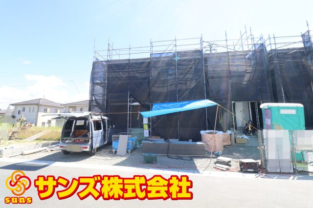 郡山市田村町東山１丁目第1　　　８号棟　　　守山小学校、守山中学区の外観|北側から見た外観