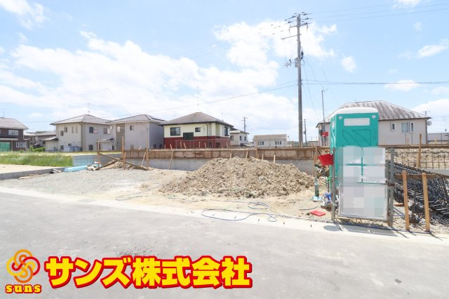 郡山市田村町東山１丁目第1　　　８号棟　　　守山小学校、守山中学区の外観|北西側から見た外観