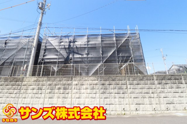 郡山市田村町東山１丁目第1　　　８号棟　　　守山小学校、守山中学区の外観|南側から見た外観♪