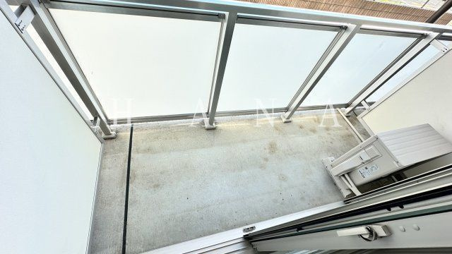 リブリ・Y's諏訪町のバルコニー