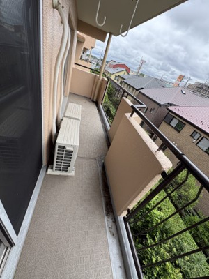 【バルコニー】 | エステート夏見住宅2号棟 | 落ち着いた時間を過ごせるバルコニーです