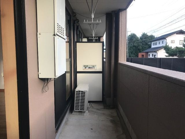 パレアブルクのバルコニー