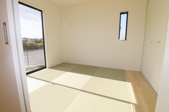 郡山市田村町東山１丁目第1　　　９号棟　　　守山小学校、守山中学区の和室|※同社施工例