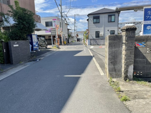 木太町　売土地の前面道路含む現地写真