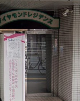 ダイヤモンドレジデンス錦糸町のエントランス