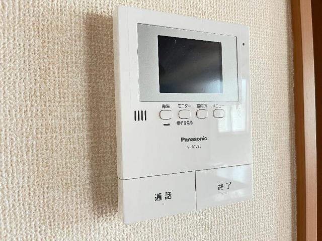 ドルチェＡの内装|カメラ付インターホン