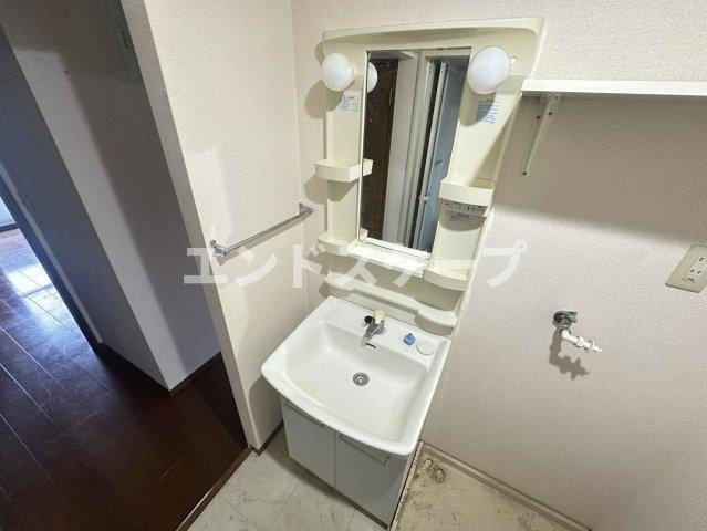 クローバーハイツ　Ｂの洗面所|高崎、前橋のお部屋探しはエンドスケープまで！お客様の理想お聞かせ下さい♪