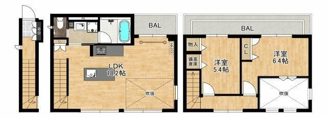 【間取り】 | Hale Luana