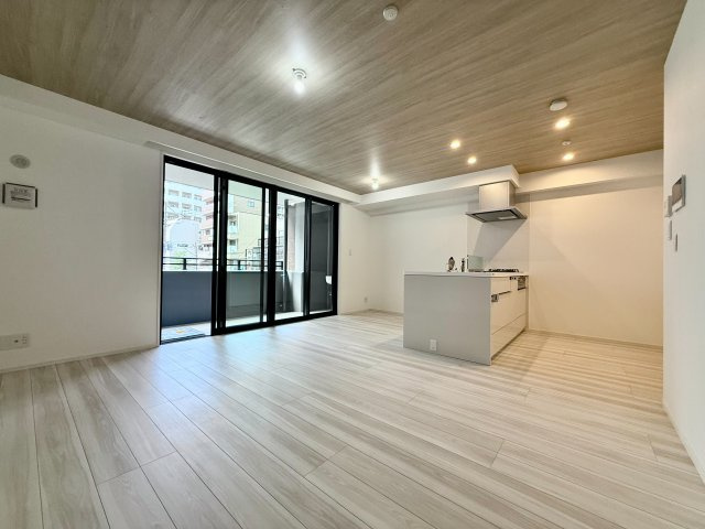 ミスモ薬院ネクストの居間・リビング|こちらの居間で趣味の時間をお楽しみください