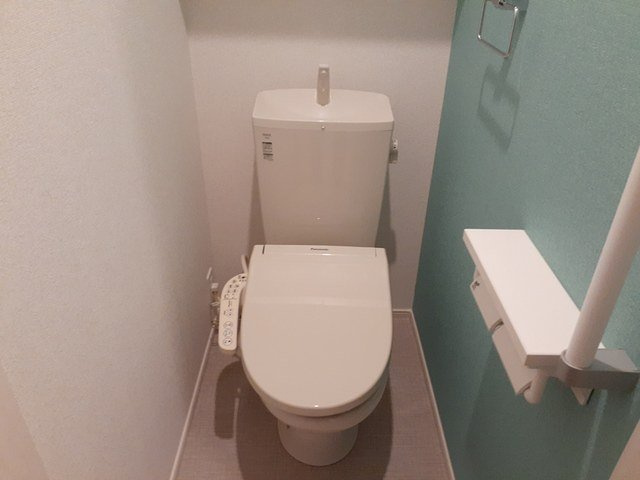 ヴィラ　ラルーチェのトイレ|清潔感のあるトイレです