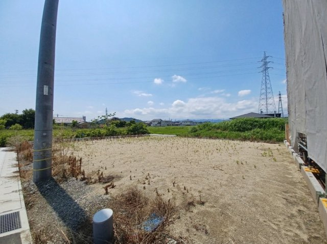 宇土市高柳町の売地の外観