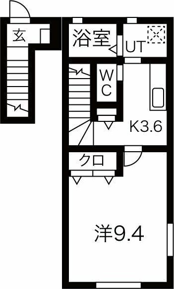 ブランシュノワール藤沢 B棟の間取り
