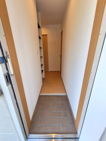 ヘーベルメゾン常盤の玄関
