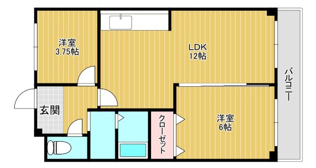 ロイヤルハセガワの間取り