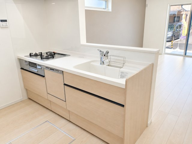 堺市西区上野芝向ヶ丘町4丁　新築戸建のキッチン