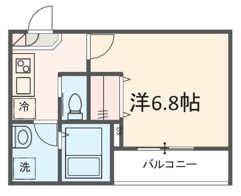 青梅市裏宿町のアパート