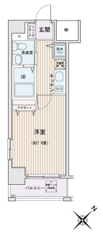 ＨＦ門前仲町レジデンスの間取り