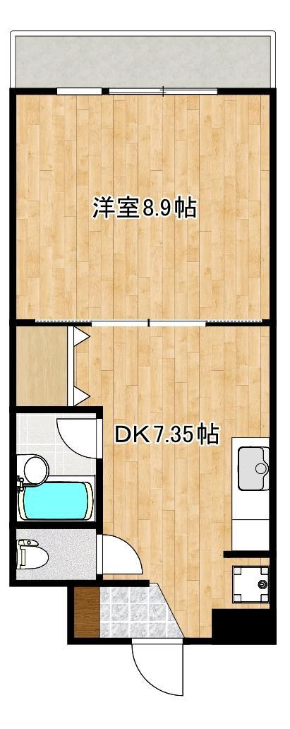 コート新屋敷の間取り