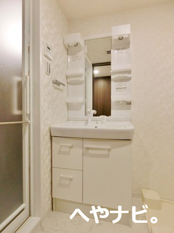【洗面所】 | S-RESIDENCE茶屋ヶ坂East | ★シャンプードレッサーで朝シャンも◎
