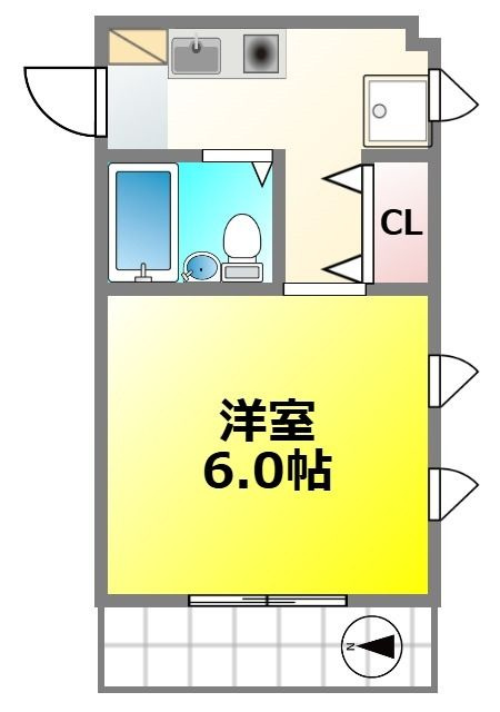 第一高橋ビルの間取り