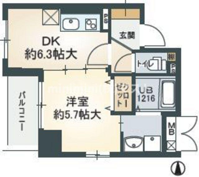 ティ　ベルデの間取り