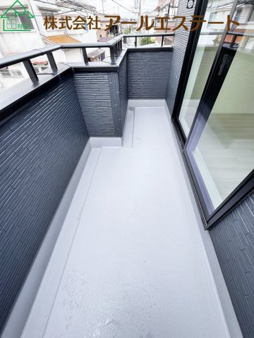 加古川市平岡町新在家6期　　新築戸建のバルコニー