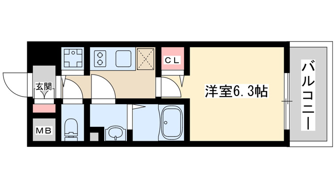 【間取り】 | グランカリテ新大阪ウエスト