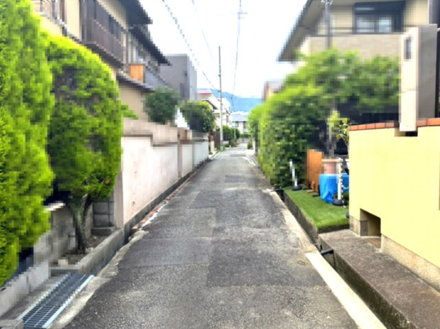 親王塚町 戸建の前面道路含む現地写真