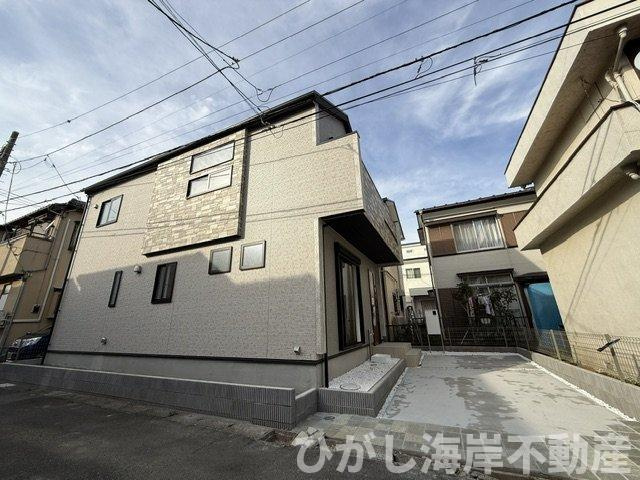 茅ヶ崎市高田2丁目　新築戸建　の前面道路含む現地写真|現地外観