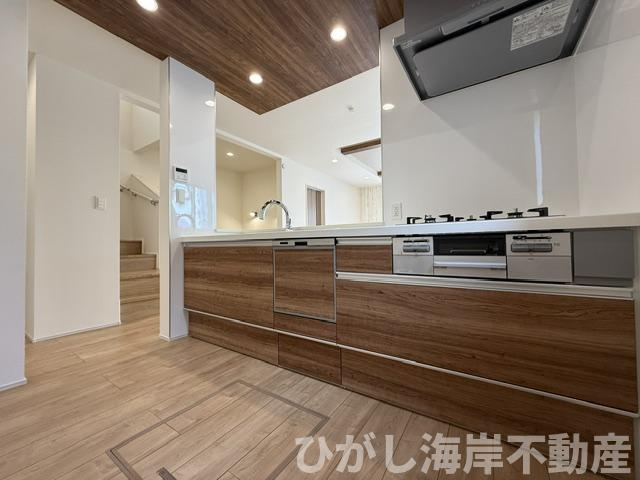 茅ヶ崎市高田2丁目　新築戸建　のキッチン|キッチンスペース