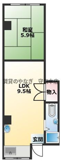 【間取り】 | 富士屋マンション