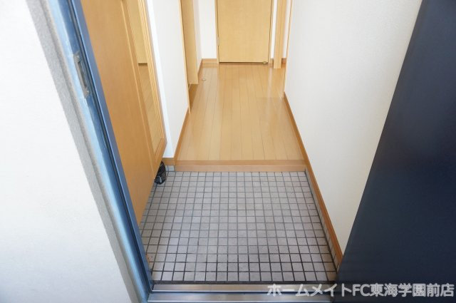 熊本市中央区本荘６丁目の賃貸マンションの玄関