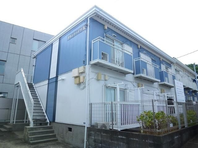 川崎市多摩区枡形６丁目のアパートの外観