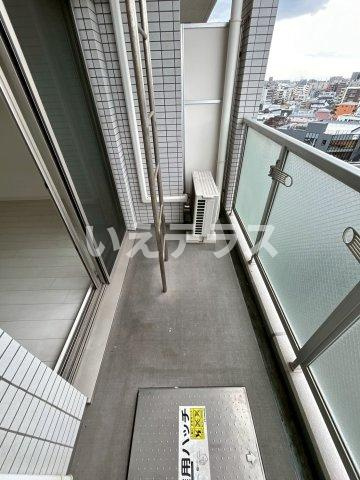 ピアグレース神戸のバルコニー