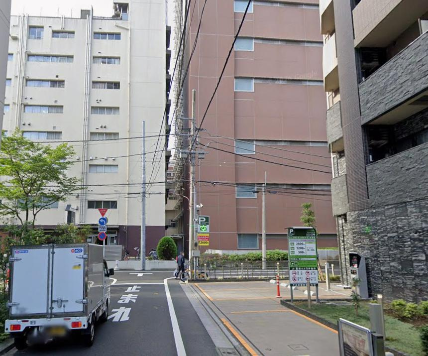 港区西新橋３丁目の事務所の周辺