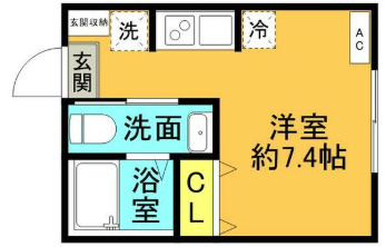 【間取り】 | Venus　Residence三ッ沢上町