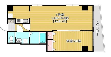 レヴァンテ両国の間取り