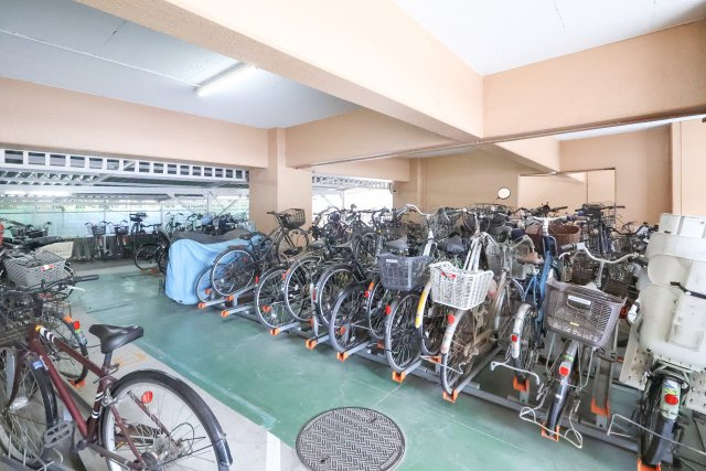 ライオンズマンション大森の駐輪場|ライオンズマンション大森：敷地内に駐車場・駐輪場・バイク置場ございます！（空き要確認）