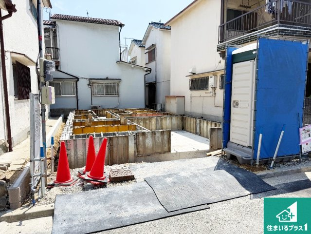 羽曳野市西浦　第3期　新築一戸建ての外観|現在の進捗状況です！順調に作業進行中、完成が待ち遠しいです！詳細の間取り等、お気軽にお問い合わせください！
