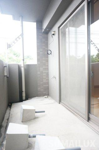 上益城郡益城町大字古閑の賃貸マンションのバルコニー